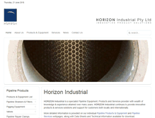 Tablet Screenshot of horizonindustrial.com.au